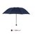 雨伞 折叠超轻小清新伞 创意10骨三折雨伞 手动轻便伞(咖啡色)第5张高清大图