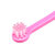 惠百施（EBISU）儿童训练牙刷日本进口宽头细软毛 0.5-3岁/3-6岁/6岁以上 婴幼儿乳牙刷(0.5-3岁婴幼儿乳牙刷1支装)第4张高清大图