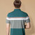传奇保罗2021夏季新款男士POLO衫短袖韩版修身宽松纯棉T恤有领上衣薄条纹（M-3XL）ZNM706(绿色 XL)第2张高清大图