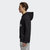 Adidas阿迪达斯男装新款休闲透气卫衣运动服连帽套头衫CW3861(黑色)第3张高清大图