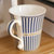 创意英伦风陶瓷杯子情侣水杯咖啡杯带盖带勺马克杯套装牛奶杯  300ML(300ML)(漫天繁星)第3张高清大图