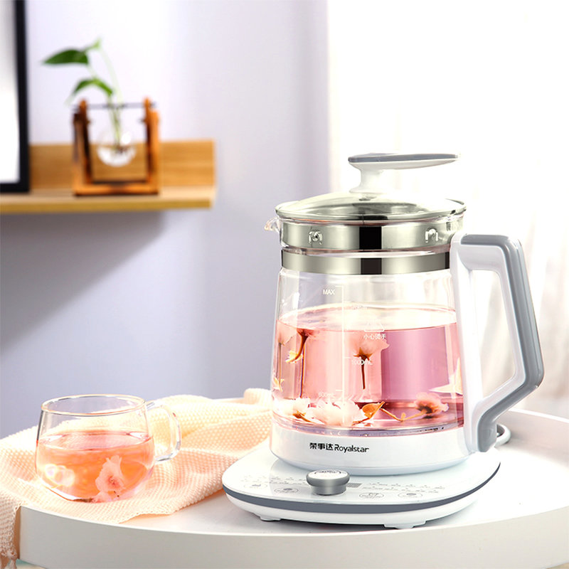 荣事达royalstarysh8020玻璃加厚18l全自动多功能煮茶器养生壶
