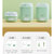 韩国大宇奶瓶消毒器带烘干二合一消毒柜婴儿奶瓶宝宝专用蒸汽锅柜 DY-XD11(慕斯白)第5张高清大图