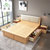 诱居 床 时光极简北欧实木床 原木色橡胶木现代简约软件靠床铺1.8米日式双人1.5m单人床(1.8米 床+床垫+床头柜*1)第4张高清大图