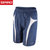 spiro运动短裤男女跑步速干夏季透气型健身五分裤男女款S184X(深蓝/白 S)第2张高清大图