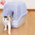 爱丽思IRIS 塑料猫砂盆 宠物厕所 双层全封闭猫砂盆TIO-530FT(TIO530FT米妮)第3张高清大图
