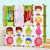 索尔诺收纳柜DIY组装树脂塑料卡通儿童简易衣柜宝宝衣橱(黑色 16门16格 M161600)第4张高清大图