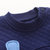 优贝宜 婴儿长袖卫衣 儿童冬季夹棉套头衫男女童冬装 宝宝上衣厚(73cm 黑蓝色)第3张高清大图