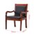 云艳YY-LCL701 会议椅实木椅中式办公椅皮革座椅(默认 默认)第2张高清大图