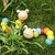 木质百变扭扭虫毛毛虫串珠绕珠儿童宝宝早教玩具颜色认知积木(2个装 均码)第4张高清大图