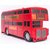 凯利特便携式伦敦巴士变形合金车双层轨道小车套装男孩礼物玩具 变形便携式伦敦巴士，含2辆小车(KLT78118-伦敦巴士)第2张高清大图
