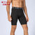 TP男士PRO健身短裤带口袋 运动跑步训练 排汗速干弹力紧身短裤TP8030(黑色 S)第2张高清大图