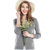 BRIOSO女式新款纯色长袖开衫针织衫 女针织衫(B15KS04)第4张高清大图