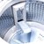 现代(HYUNDAI)XQB50-515WSA 5公斤波轮现代（白色）健康洗衣机第5张高清大图
