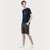 美国HOTSUIT男圆领运动t恤BLACK LABEL/黑标休闲夏季透气修身短袖5728007(藏青色 3XL)第4张高清大图