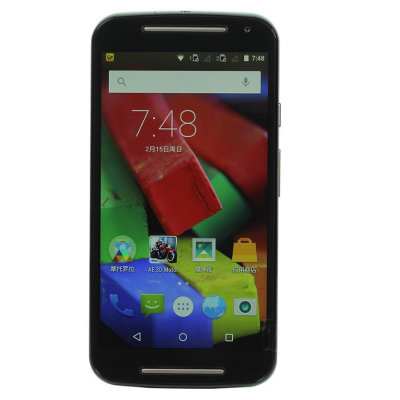 Motorola/摩托罗拉 XT1079 5英寸 移动/联通双4G版 Moto G 双卡 智能手机(黑色 官方标配)