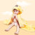 ONEDAY日本新款儿童卡通连帽一体式珊瑚绒浴袍 柔软亲肤锁温 居家外出均适用(可爱小熊（粉色） 默认)第2张高清大图