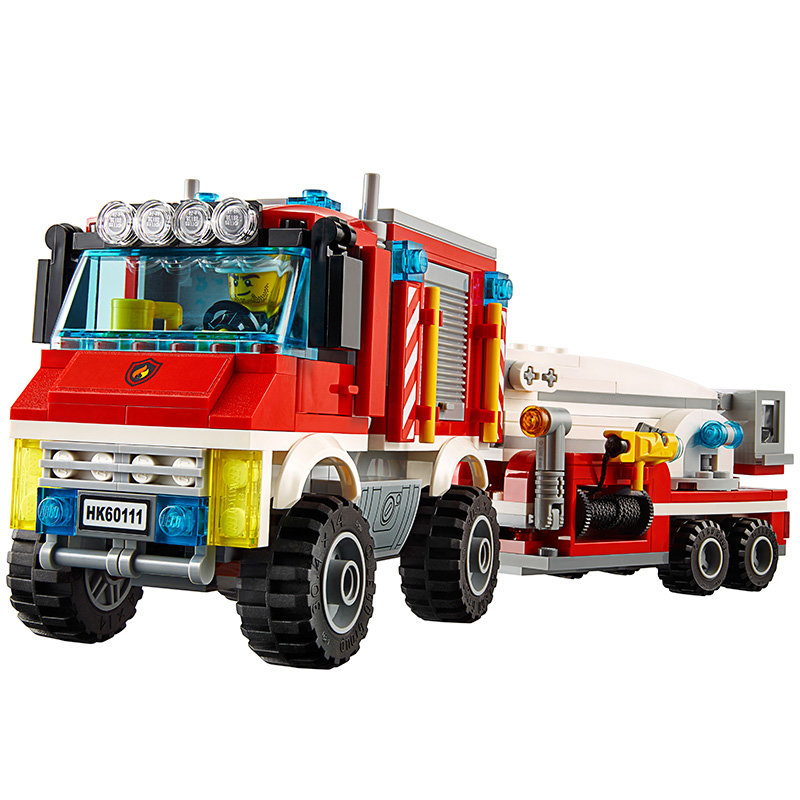 乐高 城市系列 装重型消防车 60111