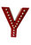 雨宝 点阵字发红色光字 YB-0121801 冲孔字LED发光字楼顶字广告牌 单位：平方(默认 默认)第3张高清大图