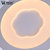 汉斯威诺超薄卧室现代简约吸顶圆形亚克力客厅LED高透光餐厅书房迎春花灯饰具HS102102(80cm59W分段 其他)第2张高清大图