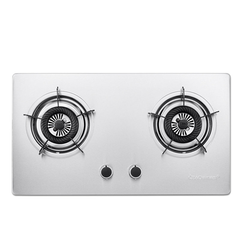千禧厨宝(cbao)(wk98)燃气灶 (台式嵌入式两用)(升级版不锈钢 液化气)