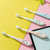 开优米 儿童牙刷婴儿万根毛牙刷 2-12岁宝宝 软毛小乳牙训练刷卡通图案(粉色2支 颜色)第4张高清大图