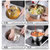 傲克加厚食品级304不锈钢欧式厨用盆水果盆洗菜盆厨房神器三件套(默认)第2张高清大图