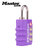 玛斯特锁MASTER LOCK 4684D密码锁TSA海关锁挂锁旅行出国箱包锁行李箱锁(紫色)第5张高清大图