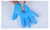 一次性丁腈100只PVC乳胶食品级餐饮厨房橡胶耐用加厚防水丁晴手套(蓝色加厚耐用型【100只装】 S)第5张高清大图