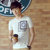 卡郎琪 男士新款夏装韩版短袖T恤 男时尚个性几何图案青年打底衫 大码圆领短袖T恤上衣(KLQDQC1689-1灰色 XL)第2张高清大图