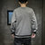 AEMAPE/美国苹果 潮版宽松圆领长袖休闲卫衣(浅灰色 XL)第3张高清大图