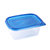 塑料食品蛋糕饼干点心包装盒A878曲奇糕点水果一次性盒子饭盒lq0062（三个装）(透明 709ml)第5张高清大图