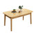 利尚 实木餐桌休闲桌洽谈桌 LSX-1470(默认 默认)第3张高清大图