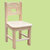 永岩钢木  幼儿园  儿童实木椅子 YY-0065(原木色 默认)第2张高清大图