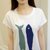 娇维安 夏季韩版体血衫 圆领短袖女士T恤 宽松印花图案女式t恤 女(白色 XL)第3张高清大图