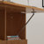 PADEN 个性简易家用折叠餐桌 带储物柜大容量 可移动带滑轮 多功能餐桌书桌小居室桌子(白色)第3张高清大图