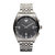 阿玛尼(ARMANI)手表灰色皮带圆形钢表盘日历双时针石英男士腕表AR0366(AR0369)第3张高清大图
