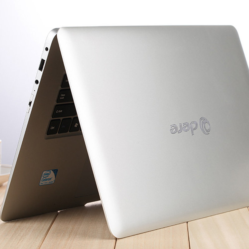 戴睿(dere)14英寸超薄刀锋版四核笔记本游戏本手提笔记本电脑超级上网