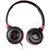 铁三角(audio-technica) ATH-S100 头戴式耳机 线控带麦 低音强劲 隔音好 黑粉色第2张高清大图