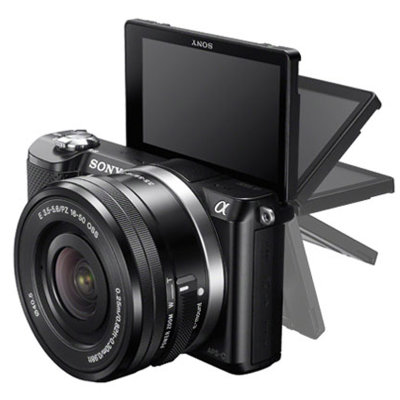 索尼（Sony）ILCE-5100Y(16-50mm+55-210mm) 双头套机 A5100Y 数码相机 微单相机(黑色 套餐1)