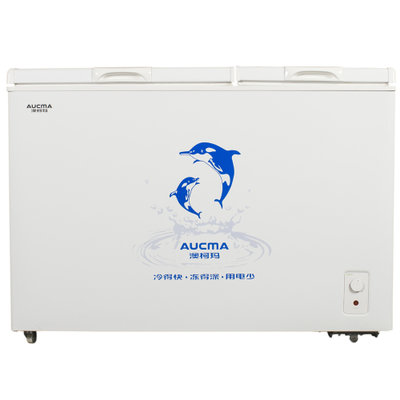澳柯玛(AUCMA) BCD-287CHN 287升 卧式冰柜大冷冻小冷藏 白