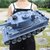 超大型儿童充电遥控坦克战车玩具汽车模型可发射子弹履带金属炮管儿童礼物(沙漠黄 四电配置送礼包+800子弹两履带)第3张高清大图