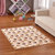 珊瑚绒地毯 卧室客厅茶几地毯垫加厚床边毯 吸水防滑地毯(1.2米x1.6米）(心心相印 1.2米x1.6米)第5张高清大图