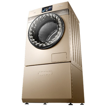 小天鹅(LittleSwan) BVL1D100G6 10公斤 比佛利变频滚筒洗干一体机(金色) 高端烘洗一体洗衣机
