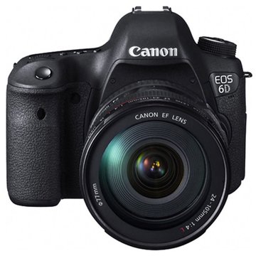 【真快乐自营】佳能(Canon)EOS6D单反套机（EF24-105mm f/4L IS USM）