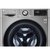 LG洗衣机FY95TX4碳晶银 9.5KG大容量 纤薄机身 蒸汽除菌 人工智能DD变频直驱电机第5张高清大图
