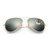 雷朋（ray-ban)金色镜架墨绿色镜片太阳眼镜 RB3025 L0205 58(墨绿片)第5张高清大图