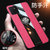 三星A81手机壳布纹磁吸指环a81超薄保护套note10lite防摔商务新款(红色磁吸指环款)第3张高清大图