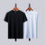 筑恒丰 男款 夏季经典纯色T恤95棉2件组合特惠装(黑白 4XL)第5张高清大图