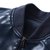 富贵鸟 FUGUINIAO 男装修身夹克男短款皮衣商务休闲机车外套男 16030FGP18(深蓝 4XL)第3张高清大图